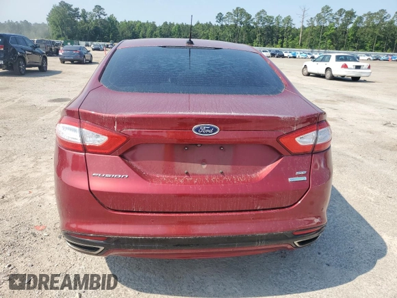 2015 Ford Fusion SE z VIN 3FA6P0H97FR288087, wystawiony jako Copart lot #57446515 z przebiegiem 87 472 mil mil oraz Szkoda całkowita • Salvage title. Historia ofert i sprzedaży dostępna na DreamBid. Obrazek 6.