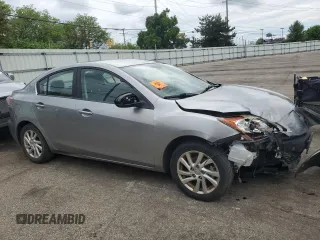 2012 Mazda 3 i Touring z VIN JM1BL1V77C1671336, wystawiony jako Copart lot #56644105 z przebiegiem 166 382 mil mil oraz Szkoda całkowita • Salvage title. Historia ofert i sprzedaży dostępna na DreamBid. Obrazek 4.