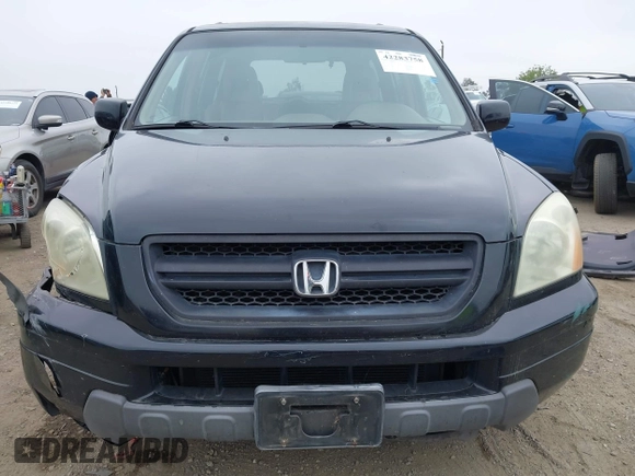 2005 Honda Pilot EX-L с VIN 2HKYF18565H566536, выставлен на аукционе IAAI как лот 42283758 с пробегом 131 630 миль миль и . История ставок и продаж доступна на DreamBid. Изображение 12.