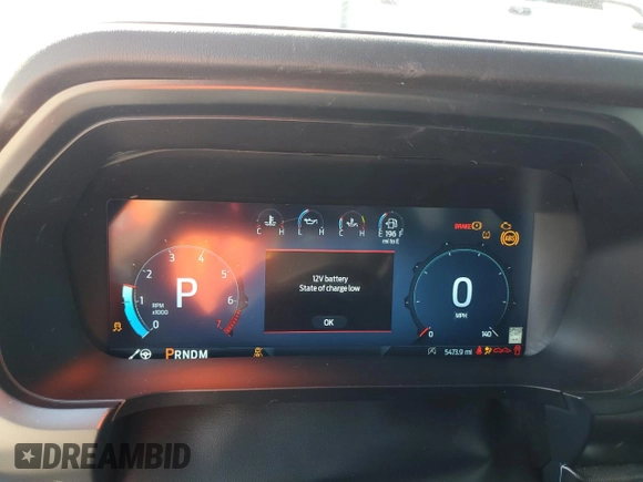2024 Ford F-150 Raptor with VIN 1FTFW1RG1RFA22551, listed as a Copart auction lot 75998654 with 5,473 mi miles and Salvage Title. Bid and sale history available at DreamBid. Image 9.