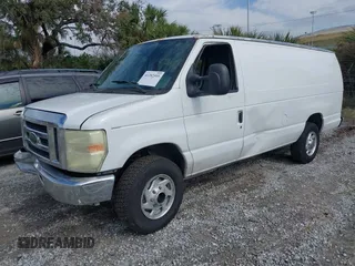 2008 Ford Econoline Cargo Commercial with VIN 1FTNS24W88DB52705, listed as a IAAI auction lot 41282595 with Not Provided miles and . Bid and sale history available at DreamBid. Image 2.