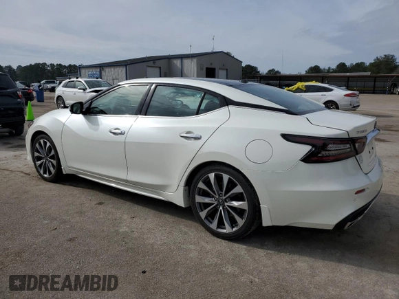 2023 Nissan Maxima Platinum with VIN 1N4AA6FV1PC507737, listed as a Copart auction lot 45712415 with 28,135 mi miles and Salvage title. Bid and sale history available at DreamBid. Image 2.