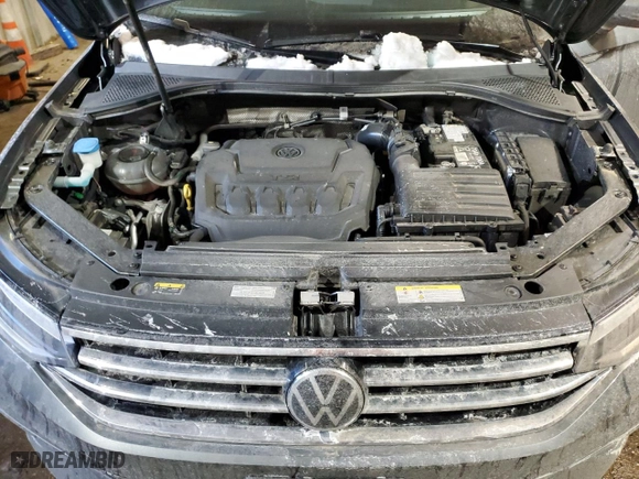 2024 Volkswagen Tiguan SE with VIN 3VVMB7AX8RM013610, listed as a Copart auction lot 41973885 with 14,653 mi miles and Salvage Title. Bid and sale history available at carsss.com. Image 12.