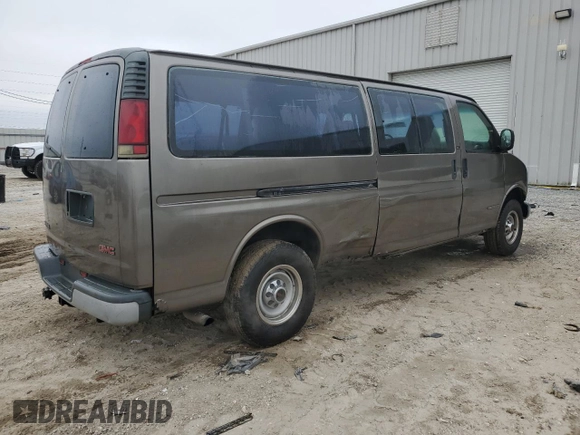 2002 GMC Savana z VIN 1GJHG39G021105787, wystawiony jako Copart lot #85583094 z przebiegiem 237 470 mil mil oraz Szkoda całkowita • Salvage title. Historia ofert i sprzedaży dostępna na DreamBid. Obrazek 3.