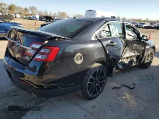 2019 Ford Taurus SEL with VIN 1FAHP2E87KG100508, listed as a Copart auction lot 78101304 with 128,062 mi miles and Salvage Title. Bid and sale history available at DreamBid. Image 3.