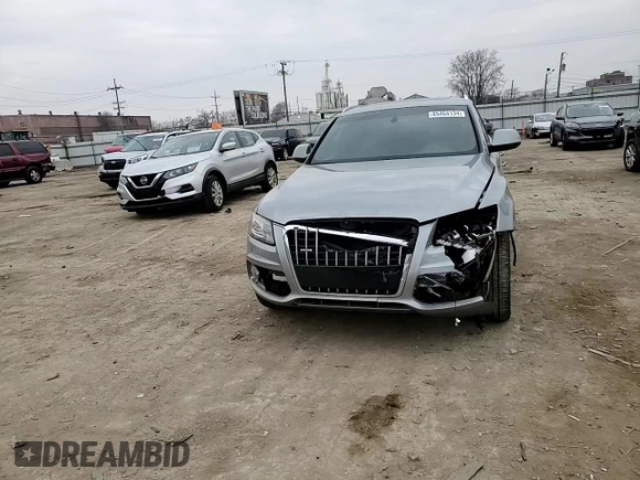 2011 Audi Q5 Prestige with VIN WA1WKAFP2BA075756, listed as a Copart auction lot 85464134 with 106,924 mi miles and Salvage title. Bid and sale history available at DreamBid. Image 12.