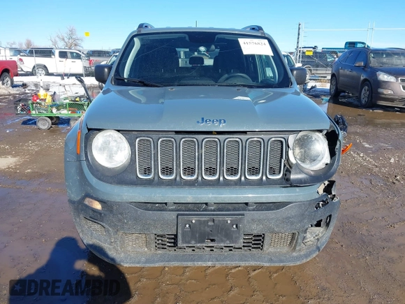 2018 Jeep Renegade Sport with VIN ZACCJBAHXJPG69723, listed as a IAAI auction lot 41576824 with 49,758 mi miles and . Bid and sale history available at DreamBid. Image 12.