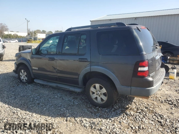 2007 Ford Explorer XLT with VIN 1FMEU63E67UB57180, listed as a Copart auction lot 48223025 with 166,396 mi miles and Salvage title. Bid and sale history available at DreamBid. Image 2.