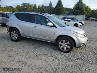 2007 Nissan Murano S with VIN JN8AZ08W97W619050, listed as a Copart auction lot 71838544 with 101,739 mi miles and Salvage Title. Bid and sale history available at carsss.com. Image 4.