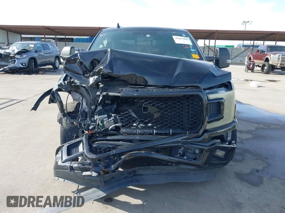 2018 Ford F-150 XL with VIN 1FTEW1CG7JFE39424, listed as a IAAI auction lot 41063898 with 112,166 mi miles. Bid and sale history available at carsss.com. Image 12.