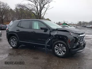 2025 Chevrolet Equinox AWD LT with VIN 3GNAXPEG8SL190562, listed as a IAAI auction lot 41863489 with 4,723 mi miles. Bid and sale history available at carsss.com. Image 13.