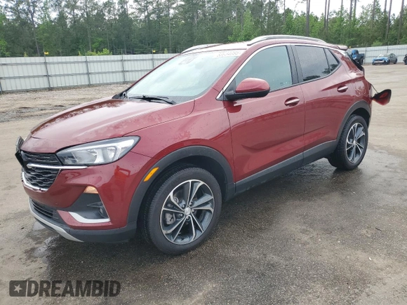 2023 Buick Encore GX Select with VIN KL4MMDS27PB062306, listed as a Copart auction lot 53934095 with 119,919 mi miles and Salvage title. Bid and sale history available at DreamBid. Image 1.