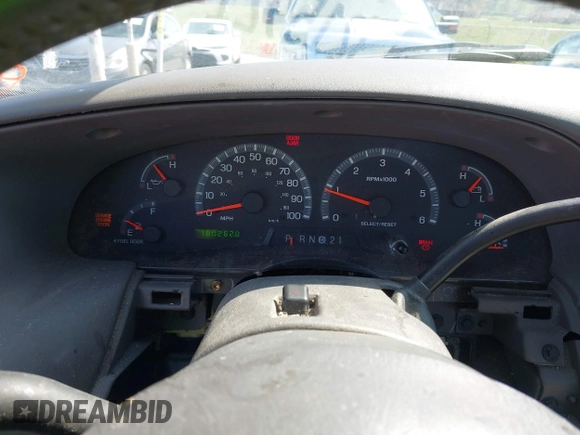 2002 Ford F-150 XL with VIN 1FTRF17W72NA67786, listed as a IAAI auction lot 41869585 with 180,262 mi miles. Bid and sale history available at carsss.com. Image 7.