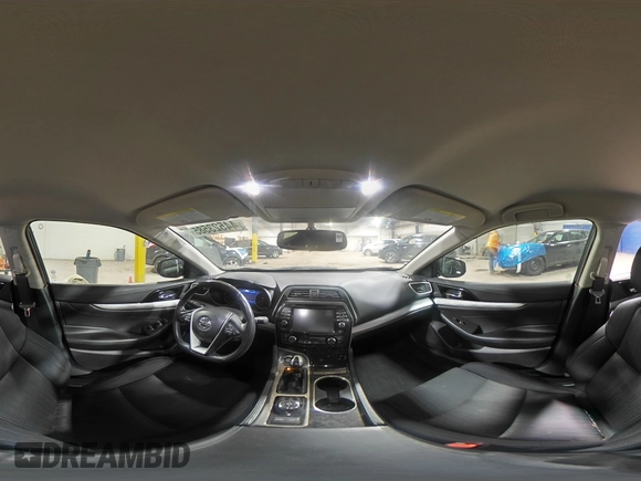 2017 Nissan Maxima SV with VIN 1N4AA6AP3HC455571, listed as a Copart auction lot 44523585 with 103,771 mi miles and Salvage Title. Bid and sale history available at DreamBid. Image 14.