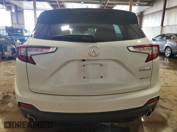 2021 Acura RDX Technology with VIN 5J8TC2H53ML046797, listed as a Copart auction lot 63848765 with Not provided miles and Salvage title. Bid and sale history available at DreamBid. Image 6.
