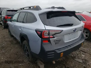 2022 Subaru Outback Wilderness with VIN 4S4BTGUD0N3259045, listed as a Copart auction lot 54674014 with 25,118 mi miles and Salvage title. Bid and sale history available at DreamBid. Image 2.