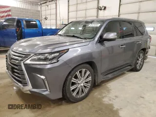 2016 Lexus LX 570 with VIN JTJHY7AX5G4192516, listed as a Copart auction lot 88434945 with 84,245 mi miles and Salvage Title. Bid and sale history available at DreamBid. Image 1.