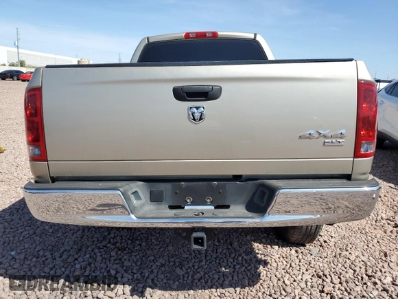 2005 Dodge 1500 ST with VIN 1D7HU18N55J590605, listed as a Copart auction lot 52386345 with 185,364 mi miles and Salvage Title. Bid and sale history available at carsss.com. Image 6.