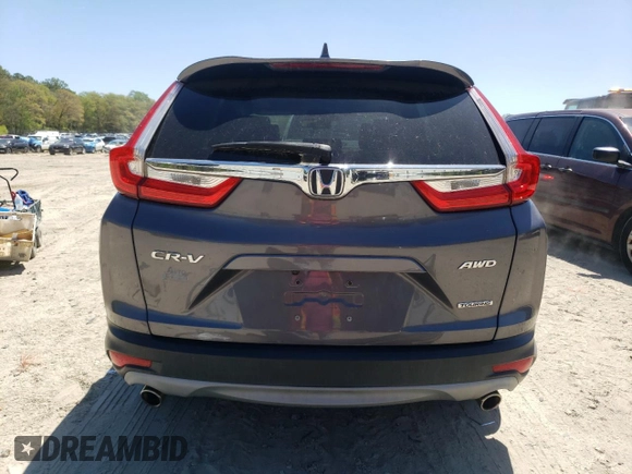 2017 Honda CR-V Touring with VIN 2HKRW2H96HH612495, listed as a Copart auction lot 54195655 with 66,968 mi miles and Salvage Title. Bid and sale history available at DreamBid. Image 6.