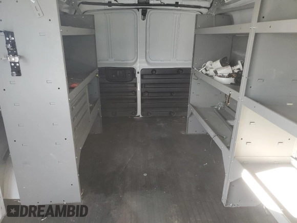 2023 Chevrolet Express Cargo with VIN 1GCWGAFP1P1241988, listed as a Copart auction lot 43532635 with 24,646 mi miles and Salvage title. Bid and sale history available at DreamBid. Image 10.