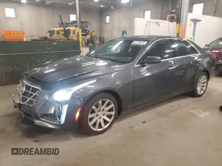 2014 Cadillac CTS Luxury AWD with VIN 1G6AX5S32E0158659, listed as a Copart auction lot 60729875 with 113,253 mi miles and Salvage title. Bid and sale history available at DreamBid. Image 1.