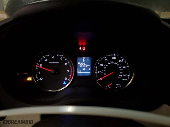2016 Subaru Impreza Wagon 2.0i Sport Premium with VIN JF1GPAP63G8238260, listed as a Copart auction lot 41878125 with 179,098 mi miles and Salvage Title. Bid and sale history available at carsss.com. Image 9.