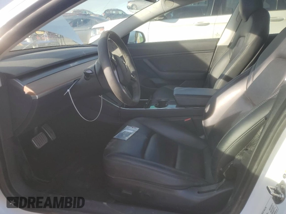 2020 Tesla Model 3 Long Range with VIN 5YJ3E1EB7LF621773, listed as a Copart auction lot 47362535 with 61,682 mi miles and Salvage Title. Bid and sale history available at carsss.com. Image 7.