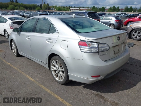 2010 Lexus HS 250h with VIN JTHBB1BA7A2007191, listed as a IAAI auction lot 42068847 with 213,323 mi miles. Bid and sale history available at carsss.com. Image 3.