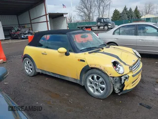 2007 MINI Convertible with VIN WMWRF33507TG16661, listed as a IAAI auction lot 41674275 with 133,838 mi miles and . Bid and sale history available at DreamBid. Image 13.