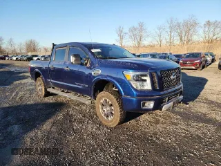2017 Nissan Titan XD PRO-4X with VIN 1N6BA1F4XHN506954, listed as a Copart auction lot 86863864 with 61,741 mi miles and Clean Title. Bid and sale history available at carsss.com. Image 3.