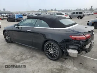 2023 Mercedes-Benz E-Class E 450 with VIN W1K1K5JB7PF207672, listed as a Copart auction lot 47385654 with 735 mi miles and Salvage Title. Bid and sale history available at carsss.com. Image 2.