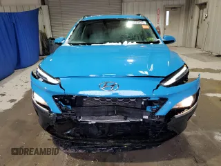 2022 Hyundai Kona SEL with VIN KM8K62ABXNU916683, listed as a Copart auction lot 44970635 with 35,543 mi miles and Salvage Title. Bid and sale history available at DreamBid. Image 5.