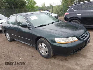 2001 Honda Accord EX z VIN 1HGCG16591A046487, wystawiony jako IAAI lot #42397692 z przebiegiem 137 248 mil mil oraz . Historia ofert i sprzedaży dostępna na DreamBid. Obrazek 1.