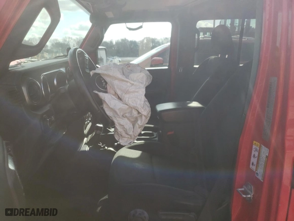 2019 Jeep Wrangler Unlimited Sport S with VIN 1C4HJXDGXKW611346, listed as a Copart auction lot 44213035 with 145,981 mi miles and Salvage Title. Bid and sale history available at carsss.com. Image 7.