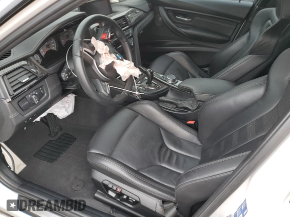 2015 BMW M3 with VIN WBS3C9C54FP804889, listed as a Copart auction lot 42242213 with 53,164 mi miles. Bid and sale history available at carsss.com. Image 7.
