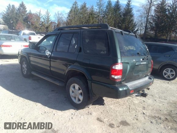 2002 Nissan Pathfinder SE z VIN JN8DR09Y82W709568, wystawiony jako IAAI lot #38076663 z przebiegiem Nie podano mil oraz . Historia ofert i sprzedaży dostępna na DreamBid. Obrazek 3.