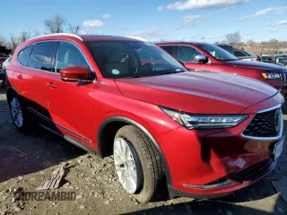 2023 Acura MDX w/Advance Package with VIN 5J8YE1H86PL011695, listed as a Copart auction lot 43700485 with 32,359 mi miles and Salvage Title. Bid and sale history available at carsss.com. Image 4.