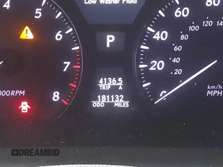 2010 Lexus LS 460 with VIN JTHBL5EFXA5095406, listed as a IAAI auction lot 41135894 with 181,132 mi miles. Bid and sale history available at carsss.com. Image 15.