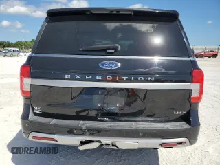 2024 Ford Expedition Max XLT with VIN 1FMJK1H85REA03549, listed as a Copart auction lot 49989325 with 44,166 mi miles and Salvage Title. Bid and sale history available at DreamBid. Image 6.