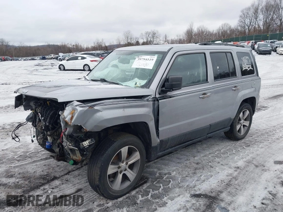 2017 Jeep Patriot High Altitude with VIN 1C4NJRFB8HD174113, listed as a IAAI auction lot 41527386 with 80,854 mi miles and . Bid and sale history available at DreamBid. Image 17.