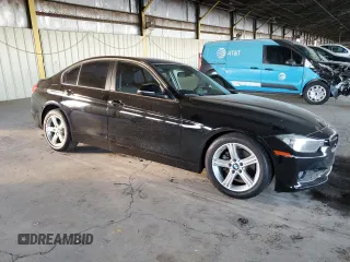 2015 BMW 3 Series 320i with VIN WBA3B1C56FK138849, listed as a Copart auction lot 83576804 with 54,115 mi miles and Salvage Title. Bid and sale history available at carsss.com. Image 4.
