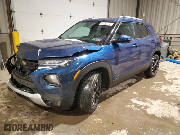 2021 Chevrolet TrailBlazer LT with VIN KL79MRSL4MB057610, listed as a Copart auction lot 39258124 with 35,808 mi miles and . Bid and sale history available at DreamBid. Image 1.
