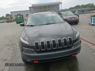 2014 Jeep Cherokee Trailhawk z VIN 1C4PJMBS2EW237725, wystawiony jako Copart lot #62666745 z przebiegiem 130 709 mil mil oraz Szkoda całkowita • Salvage title. Historia ofert i sprzedaży dostępna na DreamBid. Obrazek 15.