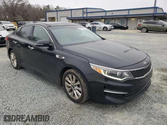 2016 Kia Optima EX with VIN 5XXGU4L37GG011764, listed as a Copart auction lot 88228825 with 106,400 mi miles and Salvage Title. Bid and sale history available at carsss.com. Image 4.