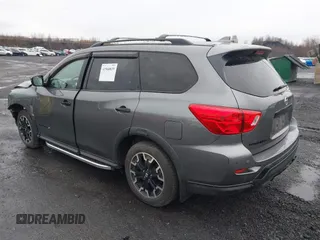 2019 Nissan Pathfinder SV with VIN 5N1DR2MMXKC614924, listed as a IAAI auction lot 41968839 with 60,651 mi miles and . Bid and sale history available at DreamBid. Image 3.
