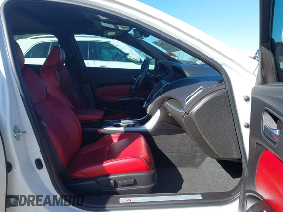 2018 Acura TLX w/A-SPEC Pkg with VIN 19UUB2F63JA007945, listed as a IAAI auction lot 41320172 with 160,616 mi miles. Bid and sale history available at carsss.com. Image 5.