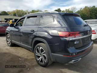 2023 Volkswagen Atlas SEL with VIN 1V2BP2CA9PC552396, listed as a Copart auction lot 73565154 with 14,687 mi miles and Salvage title. Bid and sale history available at DreamBid. Image 2.