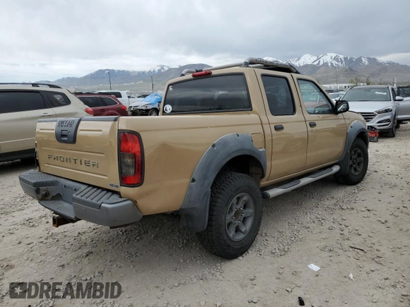 2001 Nissan Frontier SE with VIN 1N6ED27T81C347207, listed as a Copart auction lot 53389505 with Not provided miles and Salvage title. Bid and sale history available at DreamBid. Image 3.