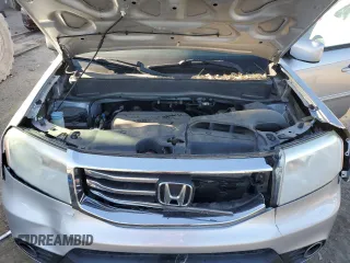2013 Honda Pilot EX-L with VIN 5FNYF4H57DB055495, listed as a Copart auction lot 84903574 with 118,498 mi miles and Salvage Title. Bid and sale history available at DreamBid. Image 12.