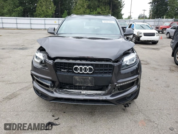 2015 Audi Q7 S line Prestige with VIN WA1DGAFE5FD005535, listed as a Copart auction lot 56905465 with 117,934 mi miles and Salvage title. Bid and sale history available at DreamBid. Image 5.